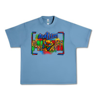 Pebble Blue autism mimi Urban Heavy Tee - Zillion Design Studio