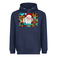 Navy it's Christmas y'all background Heavyweight Hoodie - JahusDesignShop