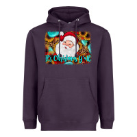 Plum it's Christmas y'all background Heavyweight Hoodie - JahusDesignShop