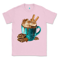 Bubblegum Pink Chocolate And Coffee Classic Tee - FaDigitalArtStudio