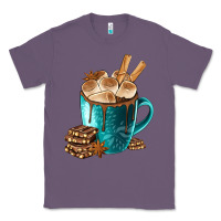 Lavender Chocolate And Coffee Classic Tee - FaDigitalArtStudio