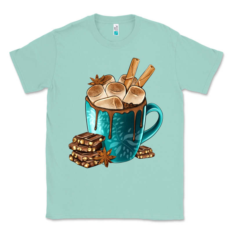 Chocolate And Coffee Classic Tee by FaDigitalArtStudio | Teevron