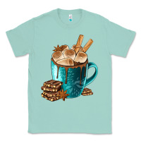 Seafoam Chocolate And Coffee Classic Tee - FaDigitalArtStudio