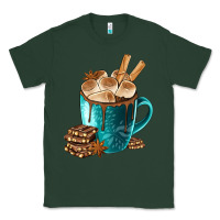 Sports Green Chocolate And Coffee Classic Tee - FaDigitalArtStudio