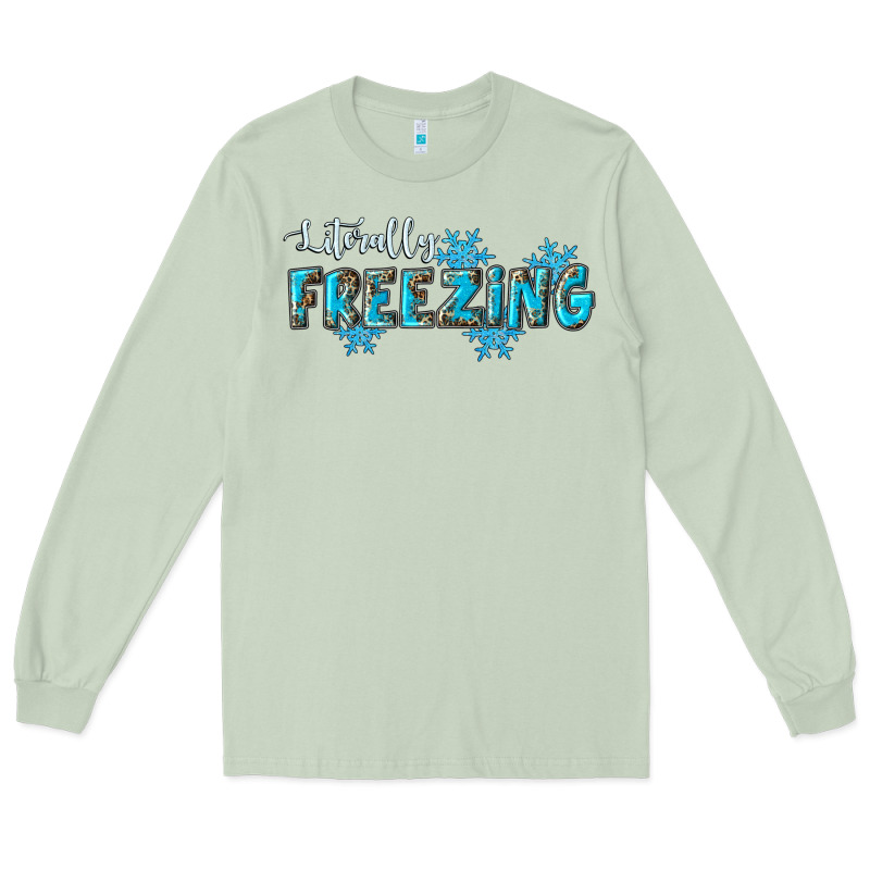 Literally Freezing Winter Long Sleeve Tee by RanaPortraitStore | Teevron