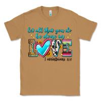 Toasted Coconut let all that you do be done in love Classic Tee - Zillion Design Studio