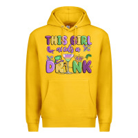 Lemon this girl needs a drink Premium Hoodie - MaliasSmallBusiness