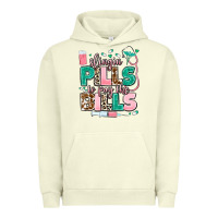 Pigment Pistachio slingin' pills to pay the bills Urban Hoodie - MaliasSmallBusiness