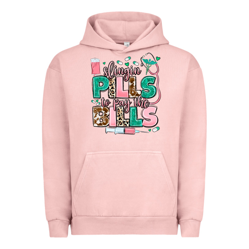 Slingin' Pills To Pay The Bills Urban Hoodie by MaliasSmallBusiness | Teevron