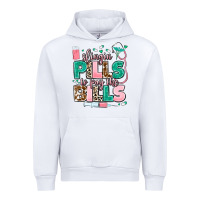 White slingin' pills to pay the bills Urban Hoodie - MaliasSmallBusiness