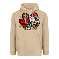 Mushroom Christmas heart Heavyweight Hoodie - JahusDesignShop