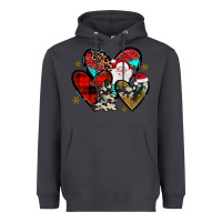 Smoke Christmas heart Heavyweight Hoodie - JahusDesignShop