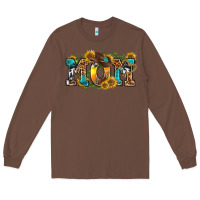 Chestnut western mom Long Sleeve Tee - texasbilliewilder
