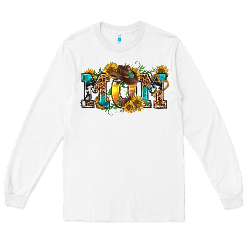 Western Mom Long Sleeve Tee by texasbilliewilder | Teevron