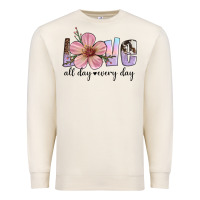 Sandshell love all day every day Premium Sweatshirt - Artiststas