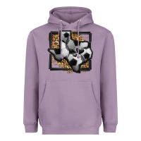 Lavender leopard soccer texas map Heavyweight Hoodie - Jasminsmagicworld