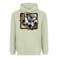 Matcha leopard soccer texas map Heavyweight Hoodie - Jasminsmagicworld