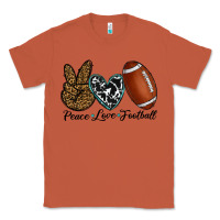 Copper peace love football Classic Tee - RanaPortraitStore