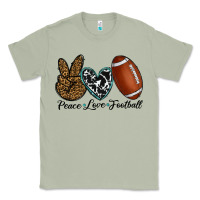 Matcha peace love football Classic Tee - RanaPortraitStore