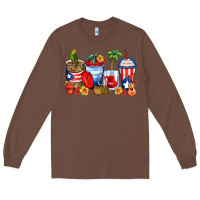 Chestnut puerto rico coffee cups Long Sleeve Tee - Zillion Design Studio