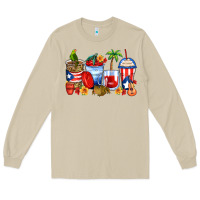 Mushroom puerto rico coffee cups Long Sleeve Tee - Zillion Design Studio