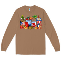 Toasted Coconut puerto rico coffee cups Long Sleeve Tee - Zillion Design Studio