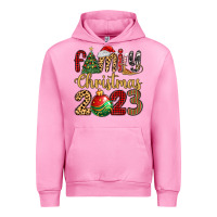Fuchsia Pink family christmas 2023 Urban Hoodie - MaliasSmallBusiness