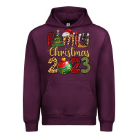 Mauve Wine family christmas 2023 Urban Hoodie - MaliasSmallBusiness