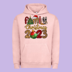 Family Christmas 2023 Urban Hoodie Designed By Maliassmallbusiness