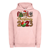 Pigment Salmon family christmas 2023 Urban Hoodie - MaliasSmallBusiness