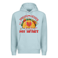 Blue Mist tacos never broke my heart Premium Hoodie - MaliasSmallBusiness