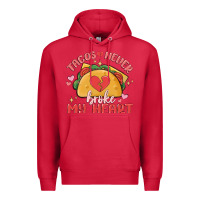 Cardinal tacos never broke my heart Premium Hoodie - MaliasSmallBusiness