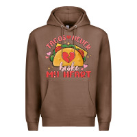 Chestnut tacos never broke my heart Premium Hoodie - MaliasSmallBusiness