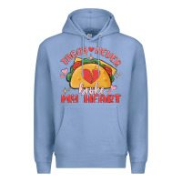 Colony Blue tacos never broke my heart Premium Hoodie - MaliasSmallBusiness