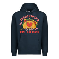 Navy tacos never broke my heart Premium Hoodie - MaliasSmallBusiness