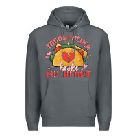 Rock tacos never broke my heart Premium Hoodie - MaliasSmallBusiness