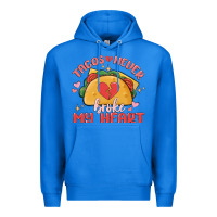 True Royal tacos never broke my heart Premium Hoodie - MaliasSmallBusiness