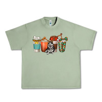 Oil Green alaskan husky dog coffee cups Urban Heavy Tee - texasbilliewilder