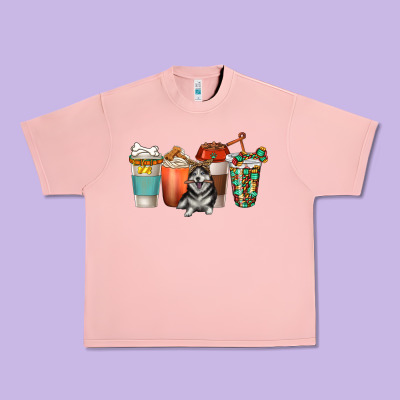 Urban Heavy Tee alaskan husky dog coffee cups