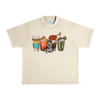 Sandshell alaskan husky dog coffee cups Urban Heavy Tee - texasbilliewilder