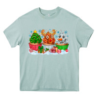 Arona festive christmas cupcakes Heavy Core Tee - CowhideDigitalArt