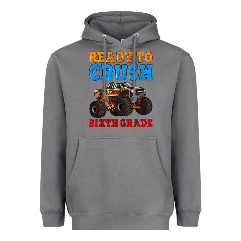 Ready To Crush Sixth Grade Heavyweight Hoodie by Artiststas | Teevron