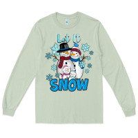 Matcha let it snow Long Sleeve Tee - RanaPortraitStore