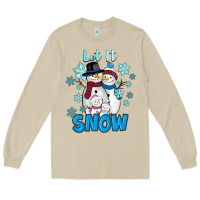 Mushroom let it snow Long Sleeve Tee - RanaPortraitStore