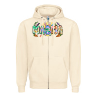 Sandshell Easter Day mama Zipper Hoodie - Neo Western