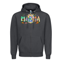 Smoke Easter Day mama Zipper Hoodie - Neo Western