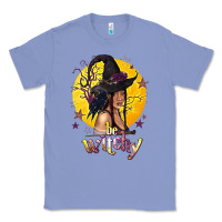 Colony Blue Be Witchy Black Witch Classic Tee - texasbilliewilder