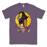 Lavender Be Witchy Black Witch Classic Tee - texasbilliewilder