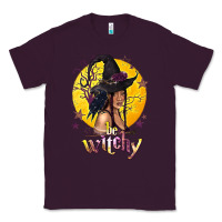 Plum Be Witchy Black Witch Classic Tee - texasbilliewilder