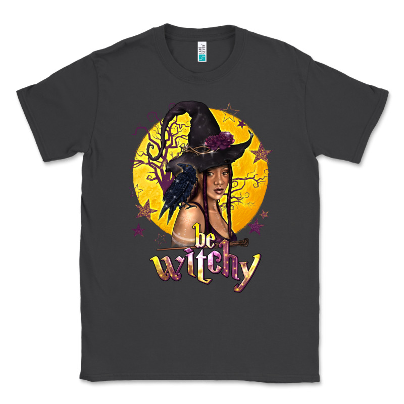 Be Witchy Black Witch Classic Tee by texasbilliewilder | Teevron